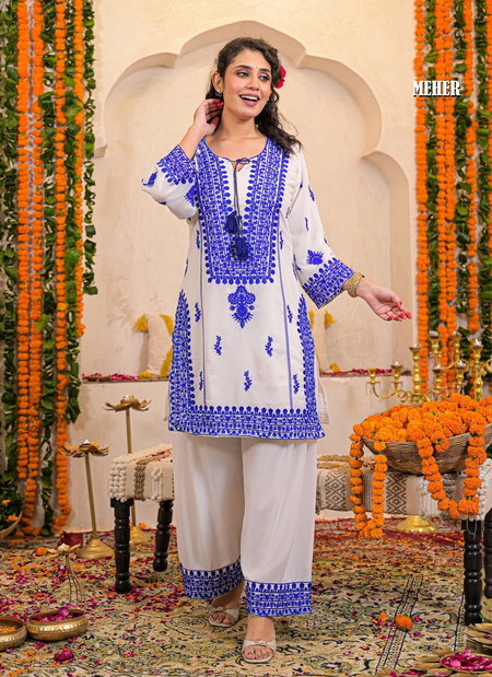Meher By Afsana Farsi Salwar Georgette Embroidery Co Ord Set Wholesale Shop In Surat